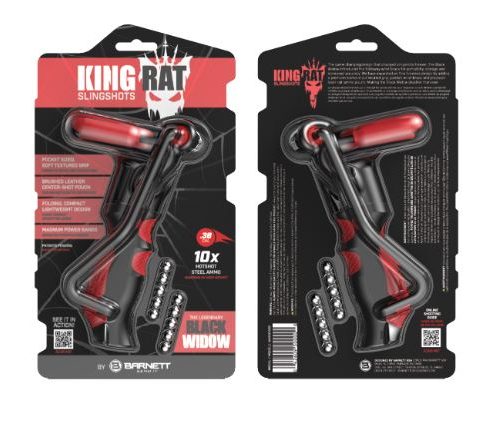 Barnett King Rat Black Widow sling shot